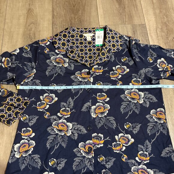 NWT VERA BRADLEY 2pc Pajama Sleep Set Floral Women's XL - Picture 12 of 16